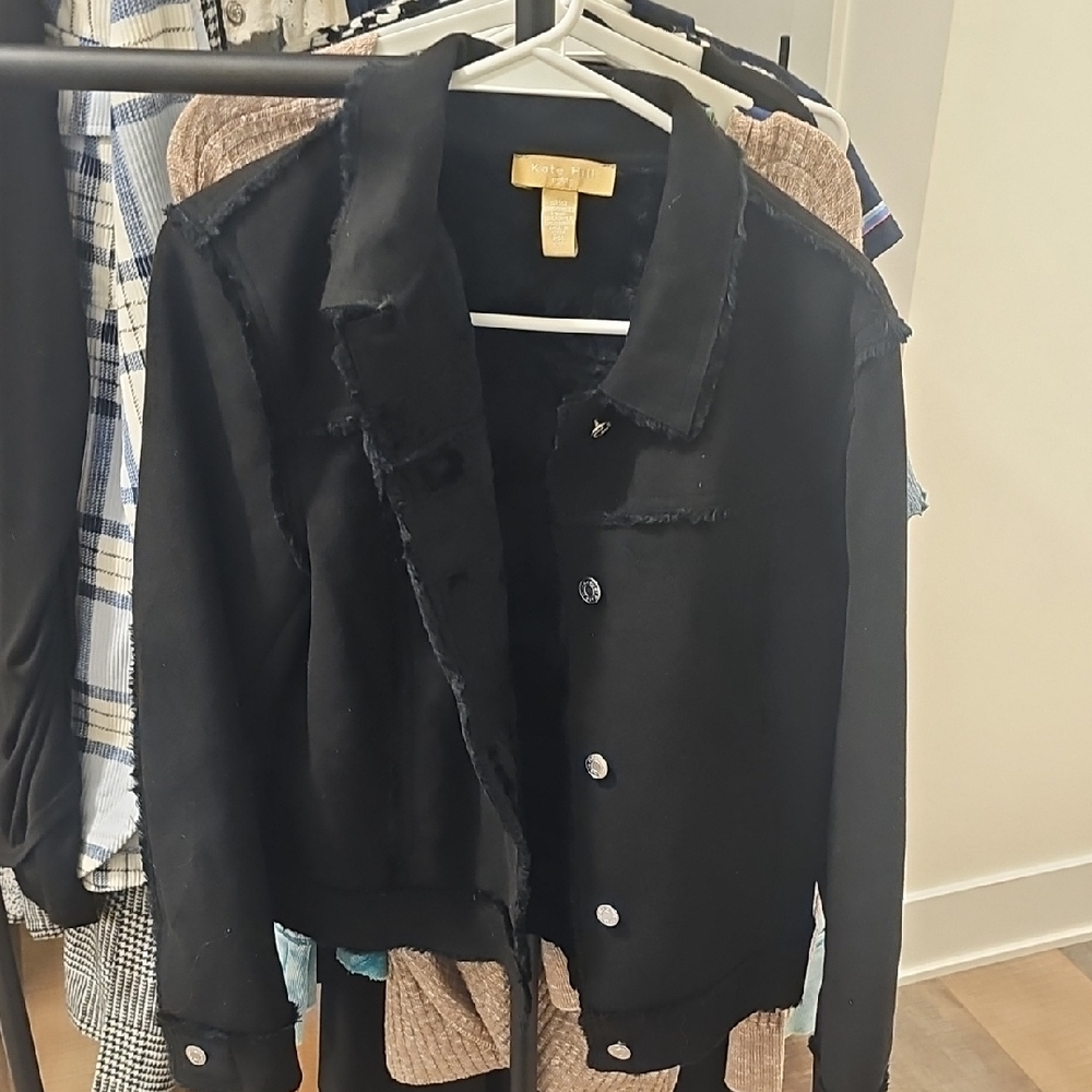 Kate Hill Black Petite Jacket